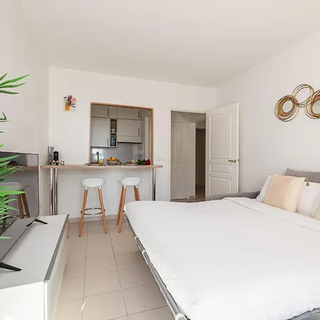 St.roch : Vue Mer, Parking, Clim Lejlighed Menton
