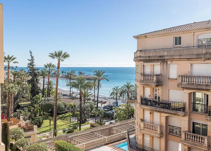 St.roch : Vue Mer, Parking, Clim Apartmán Menton